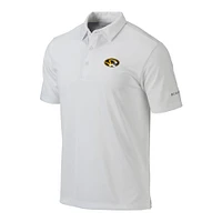 Men's Columbia White Missouri Tigers Omni-Wick Drive Polo