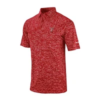 Men's Columbia Texas Tech Red Raiders Omni-Wick Heading Out Polo