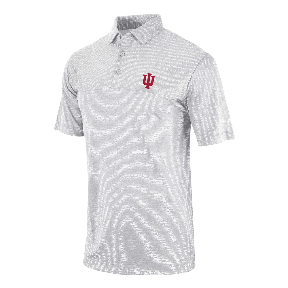 Men's Columbia Indiana Hoosiers Omni-Wick Heading Out Polo