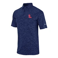 Men's Columbia Navy Ole Miss Rebels Omni-Wick Heading Out Polo