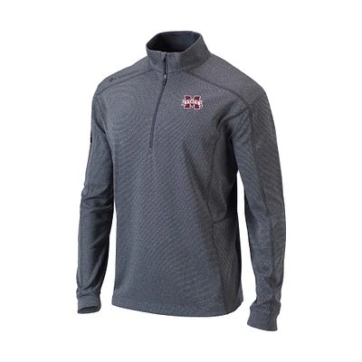 Men's Columbia Mississippi State Bulldogs Omni-Wick Shotgun Quarter-Zip Pullover