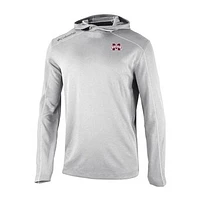 Men's Columbia Gray Mississippi State Bulldogs Shotgun Pullover Hoodie