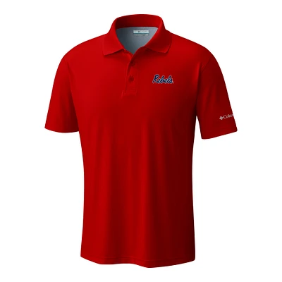 Men's Columbia  Red Ole Miss Rebels Low Drag Offshore Omni-Shade Polo