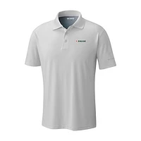 Men's Columbia  White Miami Hurricanes Low Drag Offshore Omni-Shade Polo