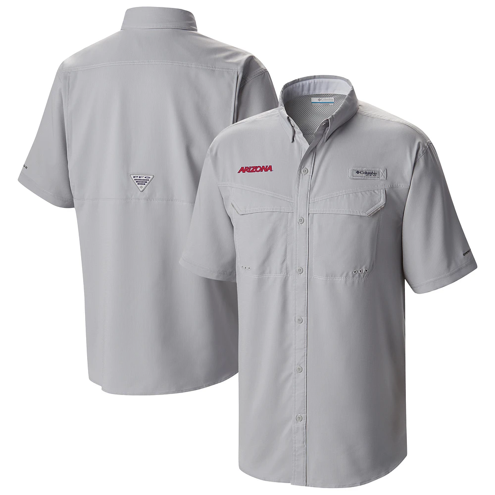 Men's Columbia Arizona Wildcats Low Drag Offshore Omni-Wick Button-Up Shirt