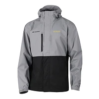 Men's Columbia  Gray/Black Colorado Buffaloes Hikebound Omni-Tech Full-Zip Rain Jacket