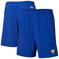 Men's Columbia Blue Pitt Panthers PFG Backcast III Water Shorts