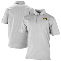 Men's Columbia Gray Missouri Tigers Double Hit Polo