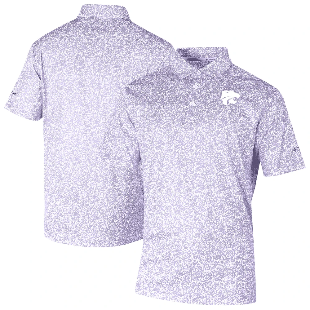 Men's Columbia Kansas State Wildcats Westside Country Polo