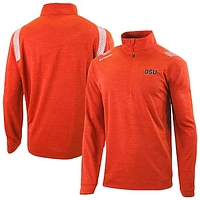 Men's Columbia Orange Oregon State Beavers Oakland Downs Quarter-Zip Top