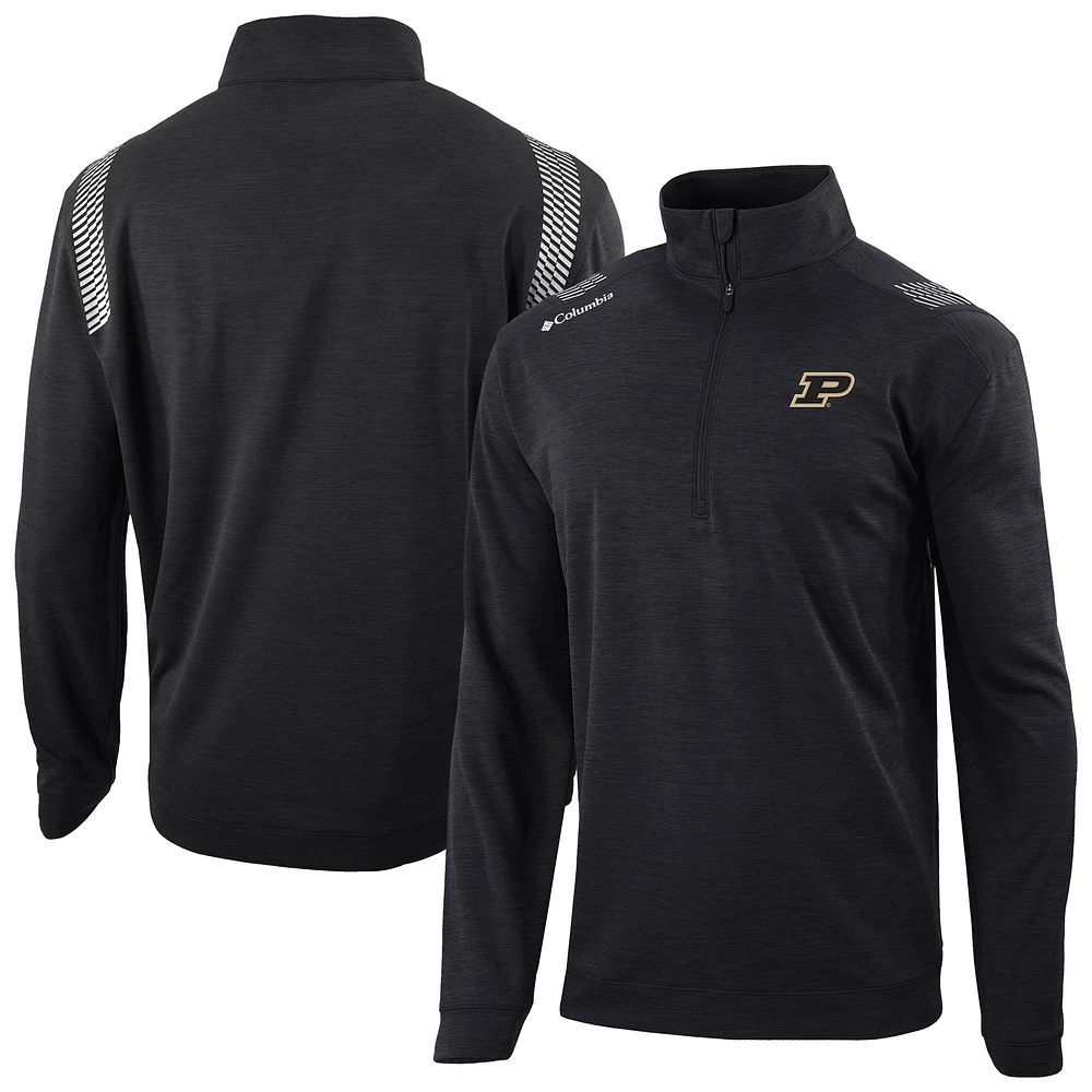 Men's Columbia Purdue Boilermakers Oakland Downs Quarter-Zip Top