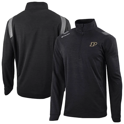 Men's Columbia Purdue Boilermakers Oakland Downs Quarter-Zip Top