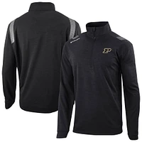 Men's Columbia Purdue Boilermakers Oakland Downs Quarter-Zip Top