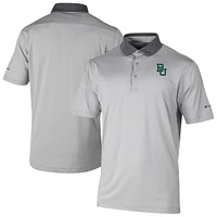 Men's Columbia Gray Baylor Bears Settle Polo