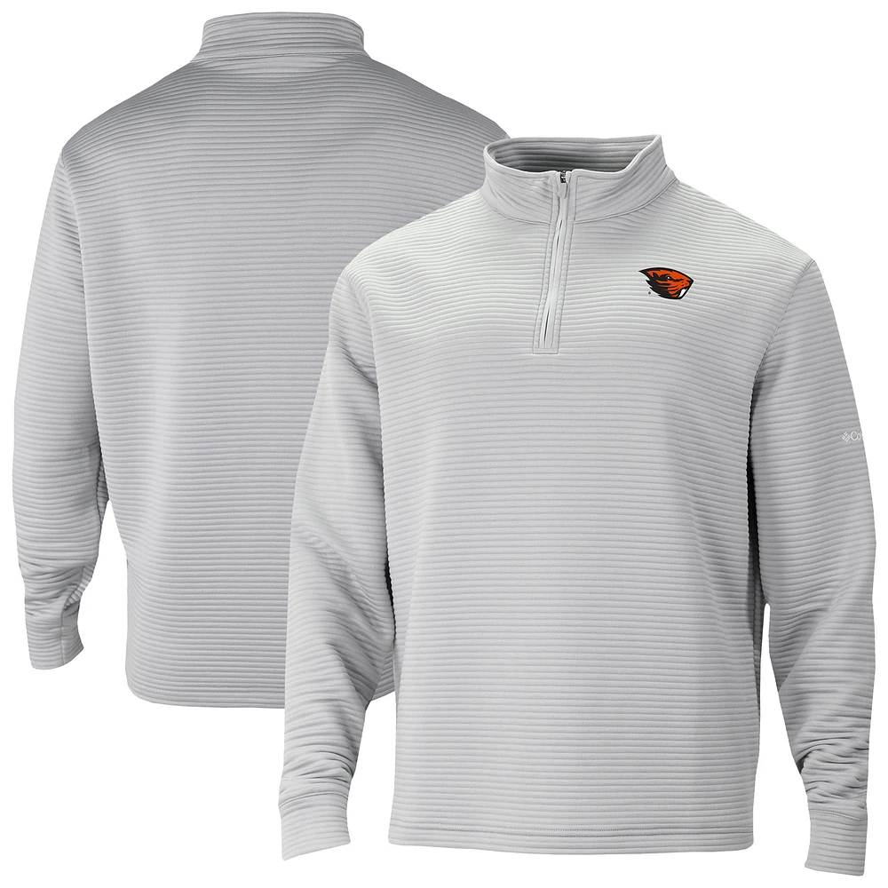 Men's Columbia Oregon State Beavers Omni-Wick Pack It Up Quarter-Zip Top