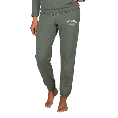 Women's Concepts Sport  Green NDSU Bison Mainstream French Terry Tri-Blend Sweatpants