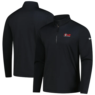 Men's Nike  Black TOUR Championship Victory Performance Half-Zip Pullover