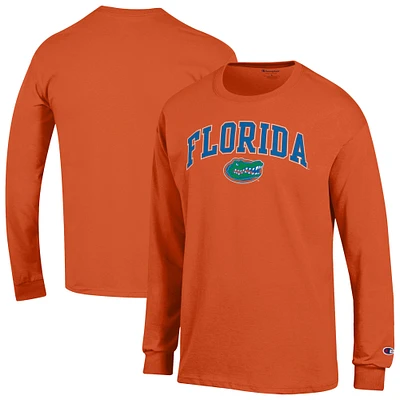 Men's Champion Florida Gators Arch Over Logo Long Sleeve T-Shirt