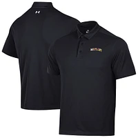 Men's Under Armour Black Maryland Terrapins T2 Green Day Polo