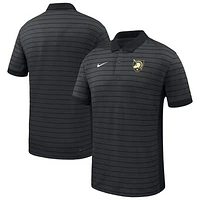 Men's Nike Black Army Knights 2025 Early Season Coaches Sideline Victory Stripe Performance Polo