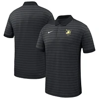 Men's Nike Black Army Knights 2025 Early Season Coaches Sideline Victory Stripe Performance Polo