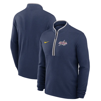 Men's Nike Navy 2025 MLB All-Star Game Victory Performance Half-Zip Pullover