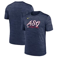 Men's Nike Navy 2025 MLB All-Star Game Velocity Performance T-Shirt
