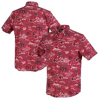 Men's Reyn Spooner Red Tampa Bay Buccaneers Kekai Performance Button-Down Shirt