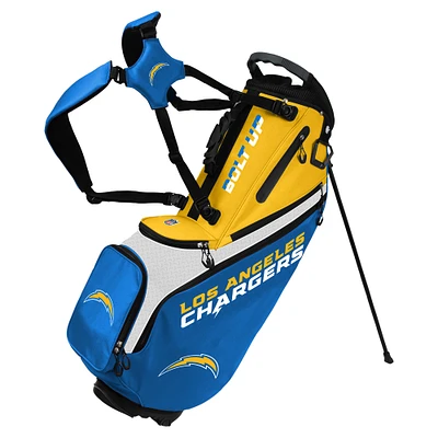 WinCraft Los Angeles Chargers Back Nine Stand Golf Bag