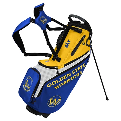 WinCraft Golden State Warriors Back Nine Stand Golf Bag