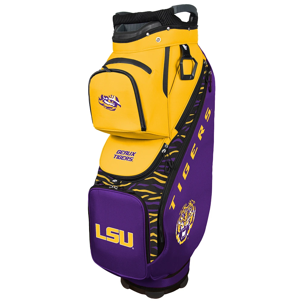 WinCraft LSU Tigers Clubhouse Cooler Cart Golf Bag
