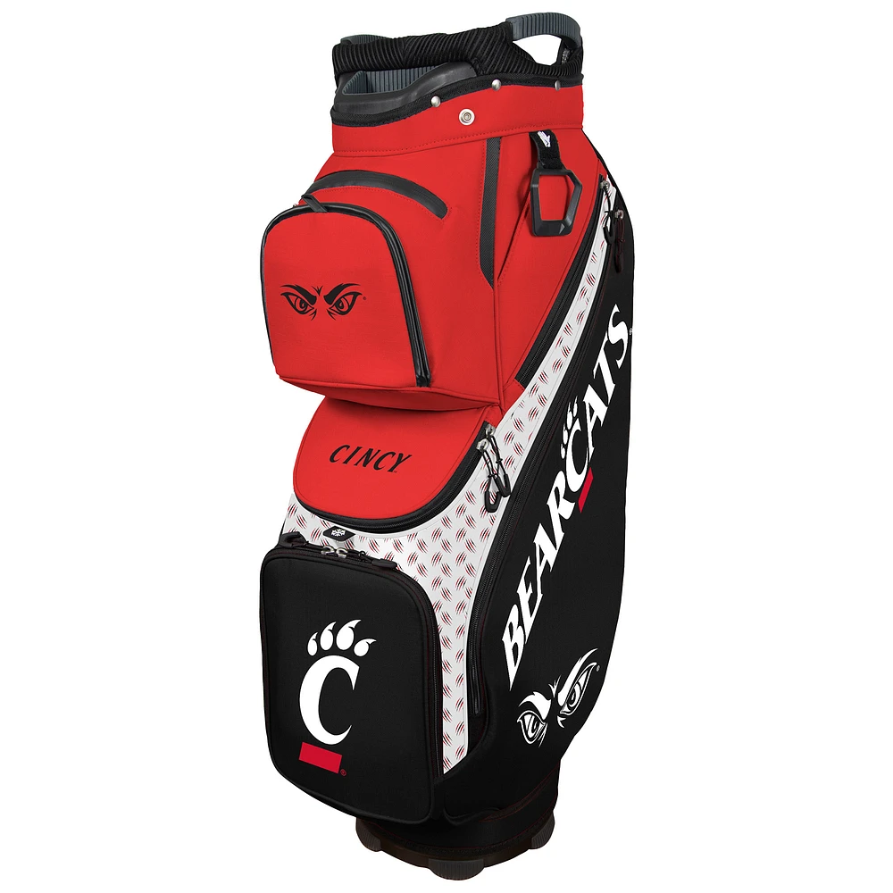 WinCraft Cincinnati Bearcats Clubhouse Cooler Cart Golf Bag