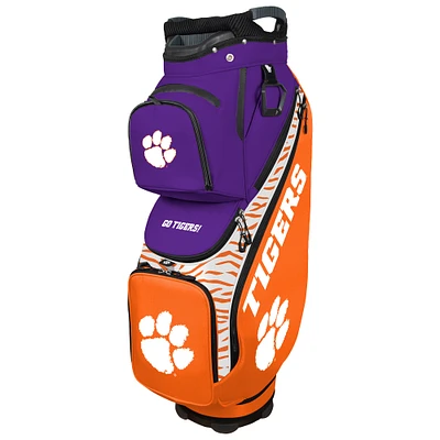 WinCraft Clemson Tigers Clubhouse Cooler Cart Golf Bag