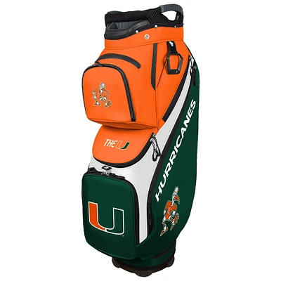 WinCraft Miami Hurricanes Clubhouse Cooler Cart Golf Bag