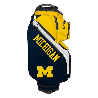 WinCraft Michigan Wolverines Clubhouse Cooler Cart Golf Bag