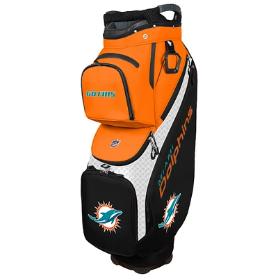 WinCraft Miami Dolphins Clubhouse Cooler Cart Golf Bag