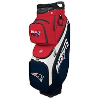 WinCraft New England Patriots Clubhouse Cooler Cart Golf Bag