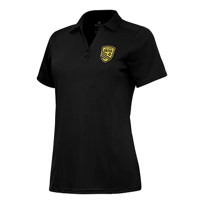 Women's Antigua  Black New Mexico United Tribute Polo