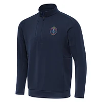 Men's Antigua  Navy Memphis 901 FC Generation Quarter-Zip Pullover