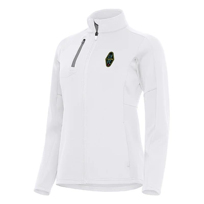 Women's Antigua Las Vegas Lights FC Generation Full-Zip Jacket