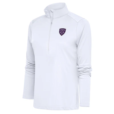 Women's Antigua Louisville City FC Tribute Half-Zip Pullover