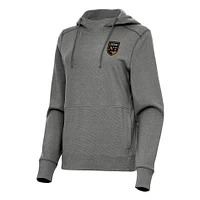 Women's Antigua Heather Birmingham Legion FC Justice Pullover Hoodie