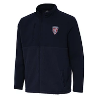 Men's Antigua  Navy Indy Eleven Daily Fused Full-Zip Jacket