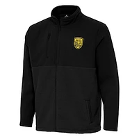 Men's Antigua  Black New Mexico United Daily Fused Full-Zip Jacket
