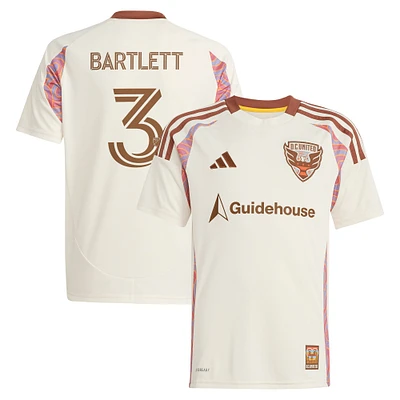 Youth adidas Lucas Bartlett Natural D.C. United 2025 The Soul Kit Replica Player Jersey
