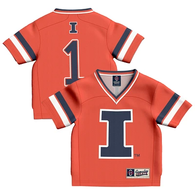 Infant GameDay Greats #1 Orange Illinois Fighting Illini Football Fashion Jersey