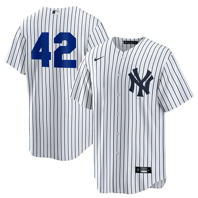 Men's Nike White New York Yankees Home  2025 Jackie Robinson Day Replica Jersey