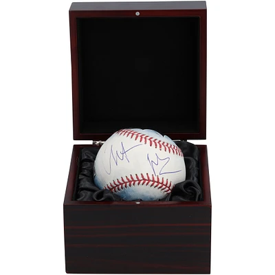 Christian Bale Batman The Dark Knight Autographed Baseball - Art by Davide "Grizzly" Salvadori - Limited Edition #1/1 - WN55914928