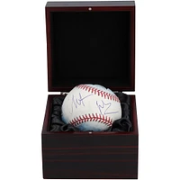 Christian Bale Batman The Dark Knight Autographed Baseball - Art by Davide "Grizzly" Salvadori - Limited Edition #1/1 - WN55914928