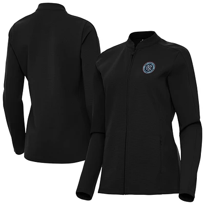 Women's Antigua New York City FC Regard Full-Zip Jacket